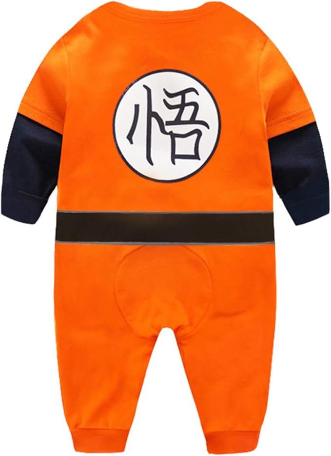 Kids Anime Inspired Baby Romper Long Sleeve Jumpsuit