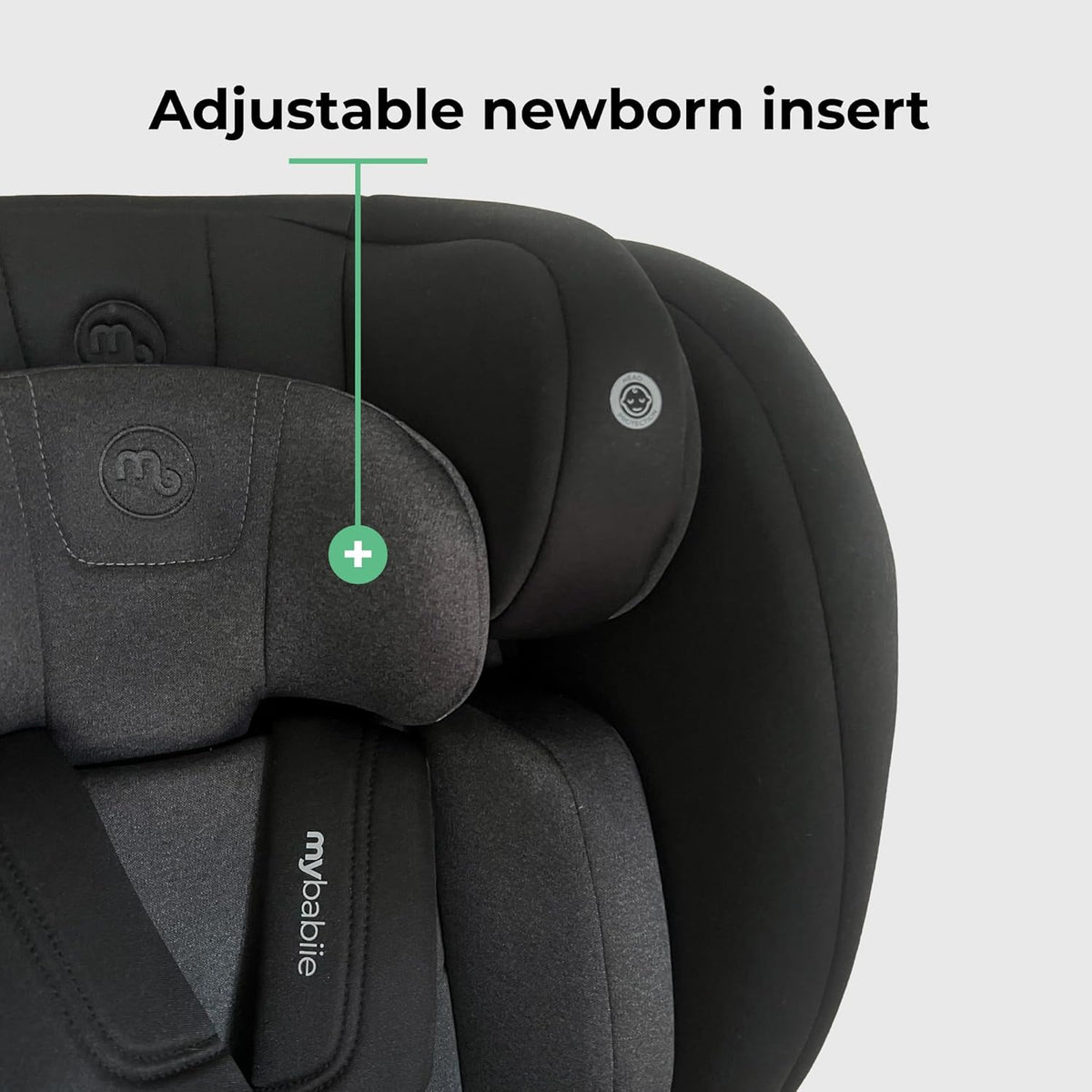 My Babiie MBCS100 R129 2-in-1 Convertible Child Car Seat