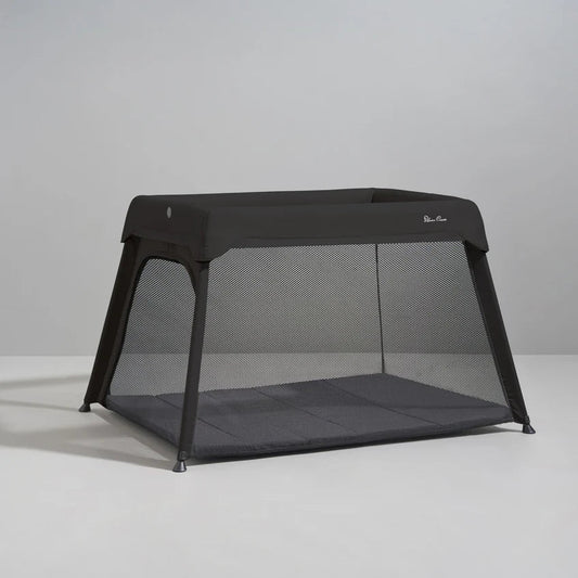 Silver Cross Slumber 3-in-1 Travel Cot – Carbon